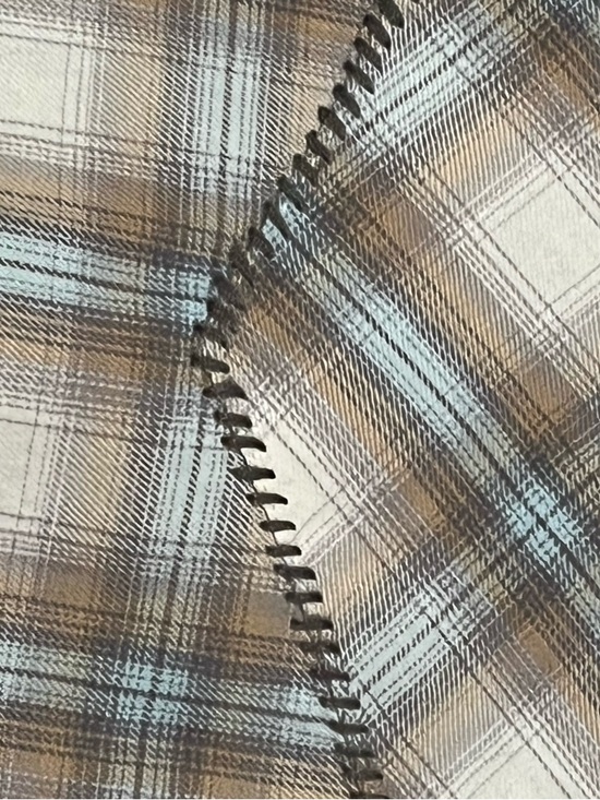 Rough Stock Panhandle Slim Plaid Western Shirt XXL 100% Cotton Snap Button - Picture 6 of 10